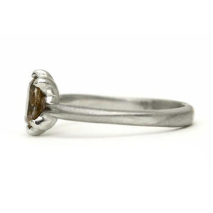 Oval Claw Diamond Ring