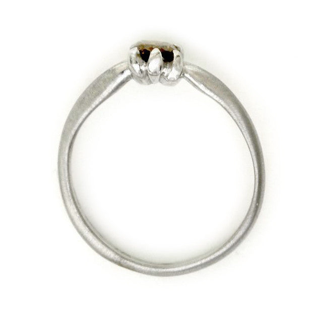 Oval Claw Diamond Ring